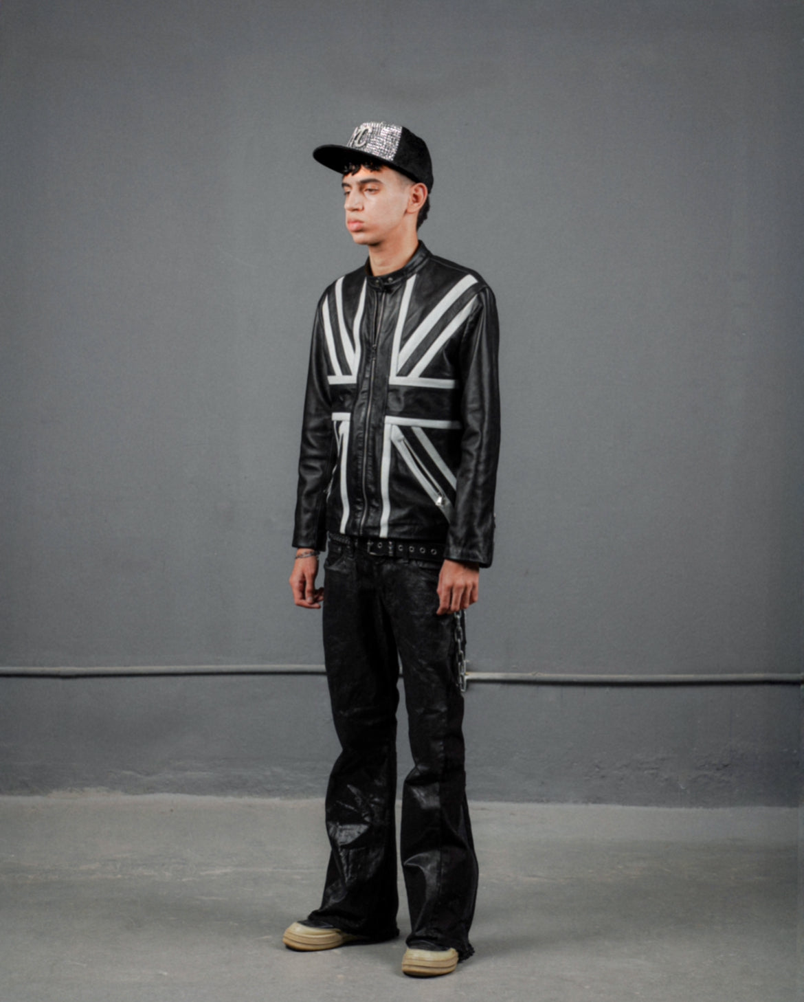 Union Jack Leather Jacket